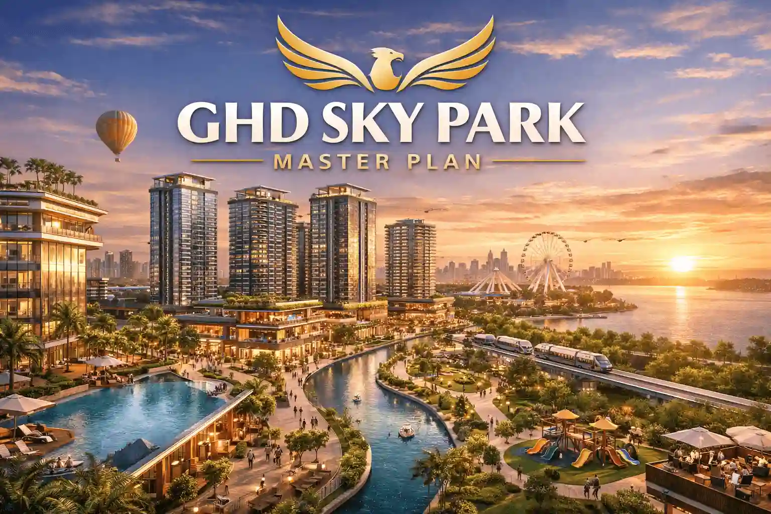GHD Sky Park Master Plan Layout Fatorda Goa